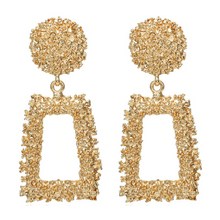 Load image into Gallery viewer, Drop Geometric Statement Earrings