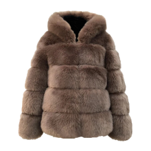 Load image into Gallery viewer, ARI Faux Fur Coat
