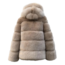 Load image into Gallery viewer, ARI Faux Fur Coat